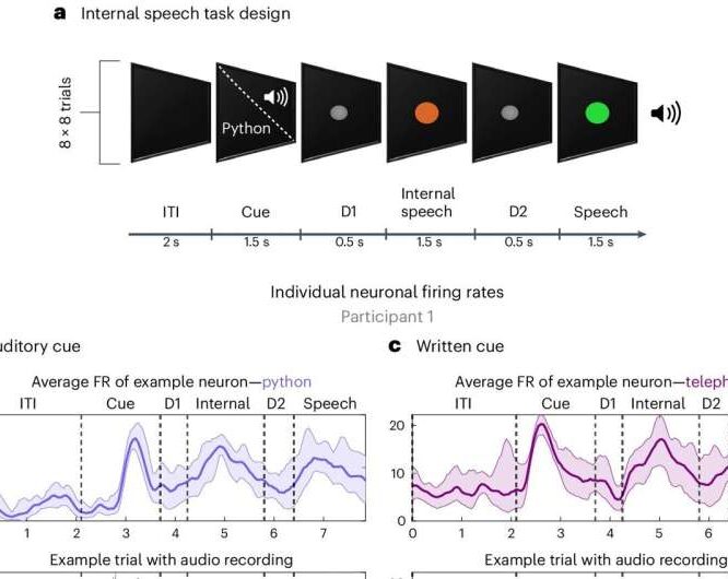 Brain Computer Interface Experiments First To Decode Words Spoken Entirely In The Brain In Real Time Medical Xpress